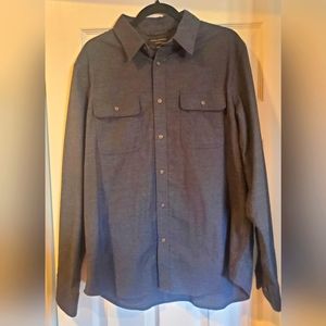 🩶Banana Republic Men's Long Sleeve Flannel Dress Shirt